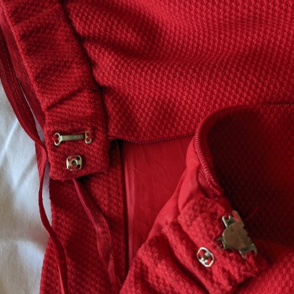 Vintage red pencil skirt - Picture 6 of 7